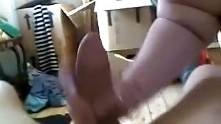 Chubby immature handjob