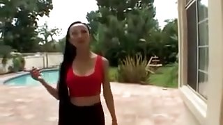 Asian milf hard fuck