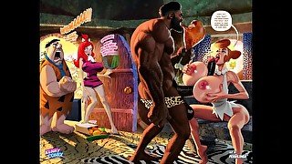 Famous Toon celebs XXX Artwork Compilation parody