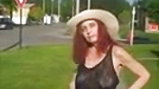 Four Public Flashing (Redhot Redhead Show compilation)