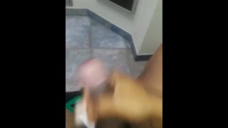 Horny at work jerk off