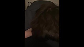 Getting my pussy ate at work