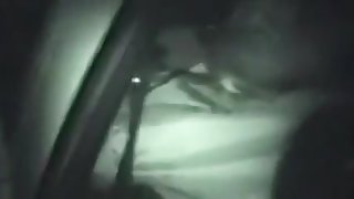 Slutty wench acquires caught engulfing penis outside.