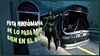 JOI -Futa ninfómana se lo pasa muy bien en el bus- LoReN ♥
