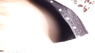 Sexy japanese teen downblouse voyeur vid