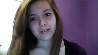 Beauty captured playing with her hairbrush