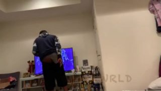 Hidden cam wedgie prank