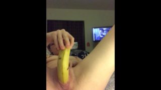 I FUCKED MYSELF WITH A BANANA THEN ATE IT!