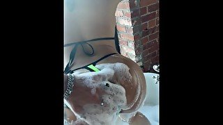 Fantom Honey Fondled in a Bubbly Bath Tub 🧼 