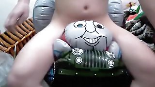 fuck inflatable thomas train and truck