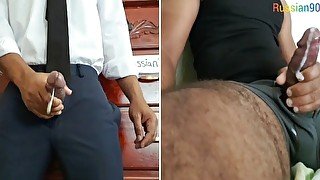 Black Cock Cumshot