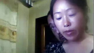 Chinese husband and wife let me watch