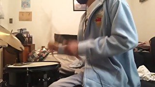 Playing The Drums While Parents Are Moaning Loud In The Other Room