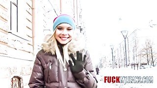 Fucking Blonde Teen Escort at home