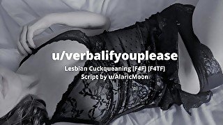 Lesbian Cuckqueaning Audio Roleplay - Listen to Your Girl Getting Fucked in a Hotel [F4F] [F4TF]