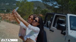 VIXEN Vacations are the perfect time for unexpected threesomes