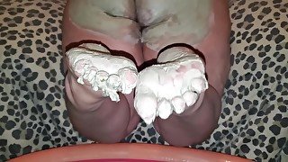 I Indulged In A Bit Of Self-Care And Cover My Ass and Soles In A Body Mud Mask