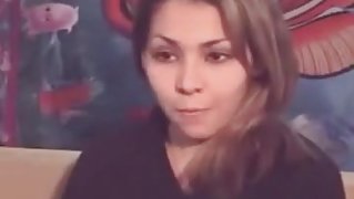 Cute Dilettante immature Playing With Her Cookie