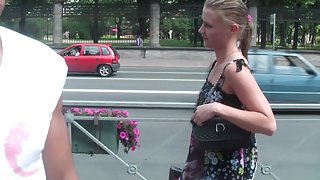 Picked up sexy blonde