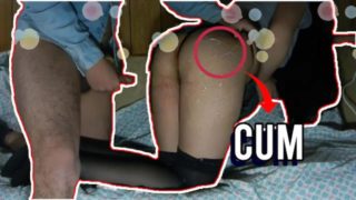 El vino, nos puso calientes a esta bella colegiala y a mi, terminamos cogiendo!