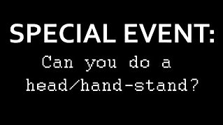 Cam Girl Olympics - Head(Hand) Stand