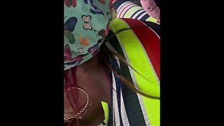 Slut suck dick at car lot