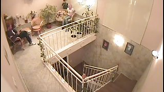 Lusty couple throatfuck