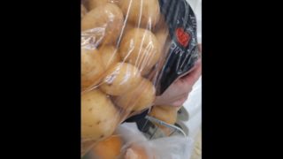 Stepmom fuck with stepson in supermarket 