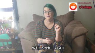 UGLY FAT GIRL MY ASS: GanjaGoddess69 reads reddit comments: PAWG BBW LUMPY BUTT FAT BOOTY seattle