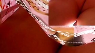 Stripped wazoo of a pleasing hotty