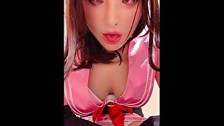 female mask disguise crossdresser transformation mtf 169