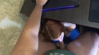 Dota 2 Blowjob - Cum In Throat