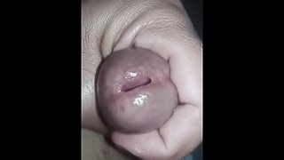 Close up masturbation