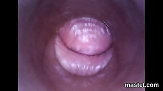 Slutty czech girl opens up her pink snatch to the bizarre