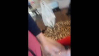 judy taking good care of her big cock friend