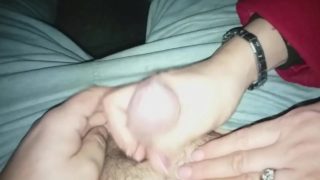 Hot handjob