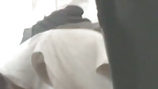 Hot babe with nice butt is great material for voyeur upskirt vids