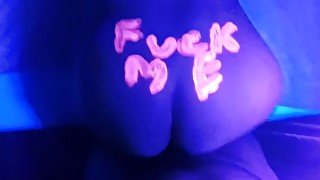 PAWG WITH BODY PAINT GETS FUCKED