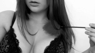 21 y.o. girl - huge oiled up boobs massage with candle wax