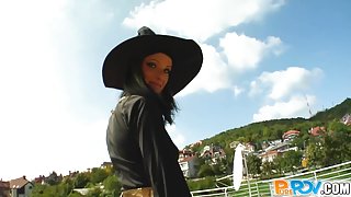 Well it's quite a bit after Halloween so I think Tina was pretty stoned