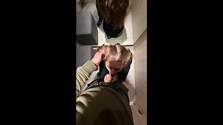 Clothing store clerk served me to the fullest, deepthroat slut