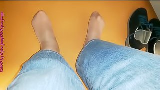 BBW Nylonfüsse auf der Arbeit