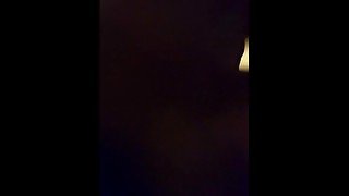 Masturbating in a gas station