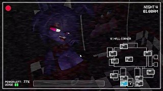 Five Nights In Anime 3D #9 Logramos pasar la noche 4
