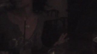 Bree Olson strips in the dark and gives hung stranger a passionate blowjob.