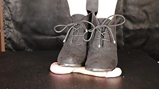 Wedge Boots Cock Crush Trample By Bittas Boots !