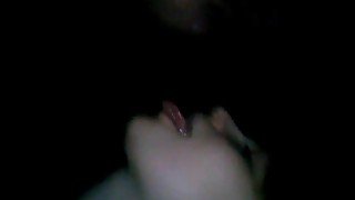 Cuckold husband ask his friend to jerk and to cum into his hotwife mouth