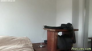 Teen throats big rod pov