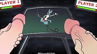 LUCARIO POKEMON SEX HENTAI! 2D Game animation