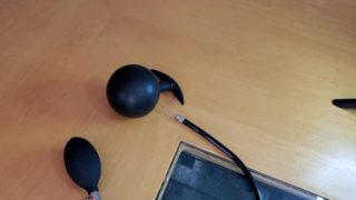 UTIMI Inflatable Butt Plug with Detachable Needle demo